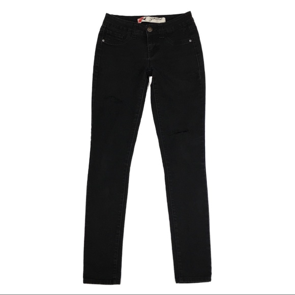 Grane High Rise Distressed Skinny Jeans - Picture 2 of 6